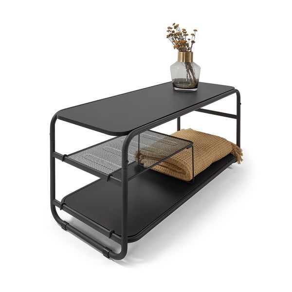 Must telerilaud , 98 x 46 cm Academy - Kave Home-image-3