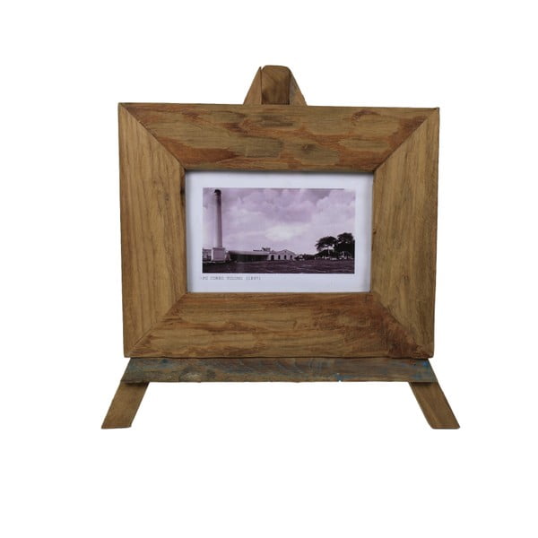 Rámeček na fotografie z teakového dřeva HSM Collection Nesia, 34 x 27 cm