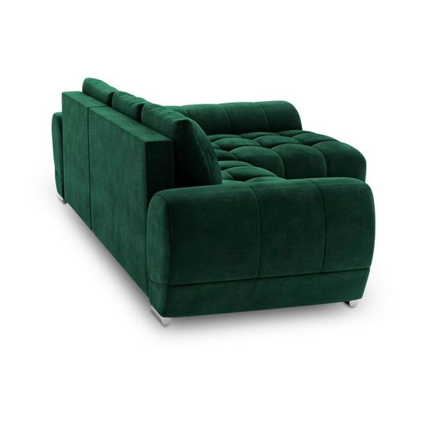 Heleroheline sametiga kaetud diivanvoodi , paremas nurgas Nuage - Windsor & Co Sofas-image-3