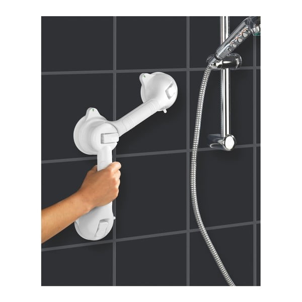 Valge turvaline dušikäepide eakatele , pikkus 49,5 cm Secura - Wenko