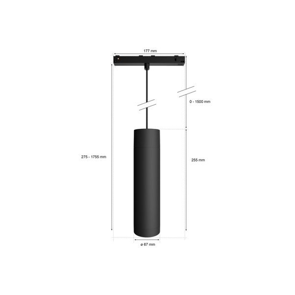 LED nutikas rippvalgusti 5W Perifo - Philips Hue-image-1