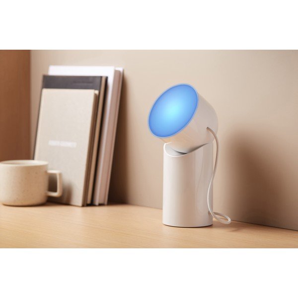 Valge LED laualamp (kõrgus 14 cm) Orbe - Lexon-image-1