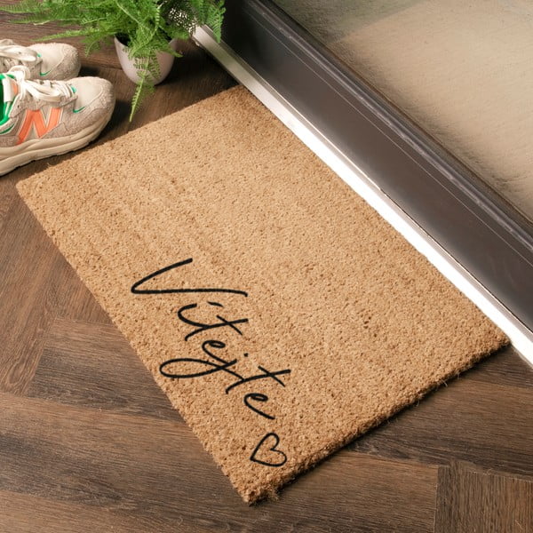 Kookoskiududest matt 40x60cm Vítejte – Artsy Doormats-image-1