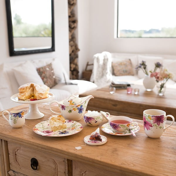 Lillemotiiviga portselanist tass Villeroy & Boch , 0,24 l Mariefleur Tea - Villeroy&Boch-image-2