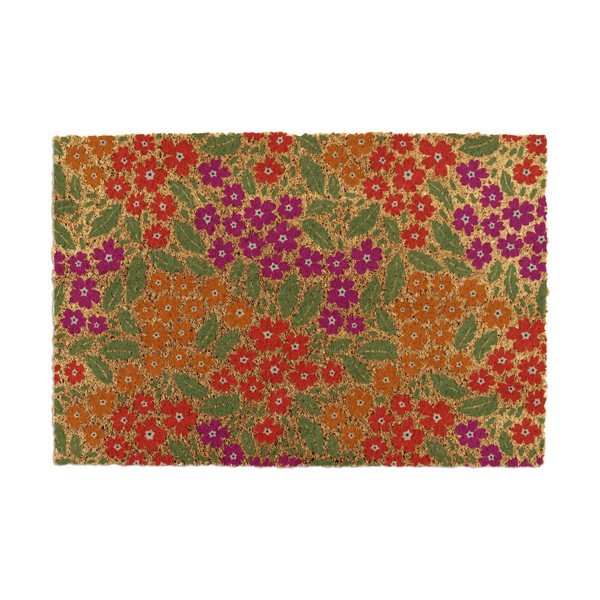 Kookoskiududest matt 40x60 cm Floral - Artsy Doormats