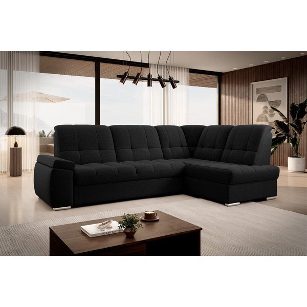 Must lahtikäiv/sahtliga nurgadiivan (parem nurk/L-kujuline) Sado – ELTAP-image-4