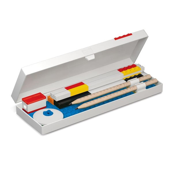 Minifiguuriga pliiatsikarp punasel alusel Stationery - LEGO®