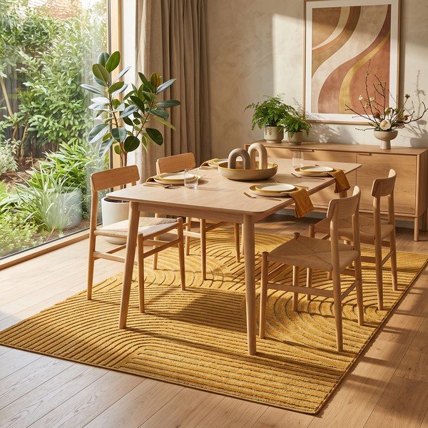 Ookerkollane vaip 200x290 cm Whirl - ESTE-image-3