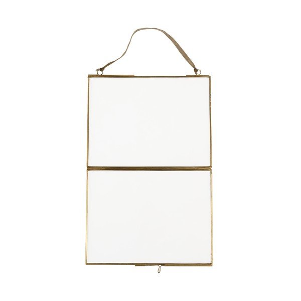 Kuldne metallist seinaraam 20x15 cm - Rex London-image-2