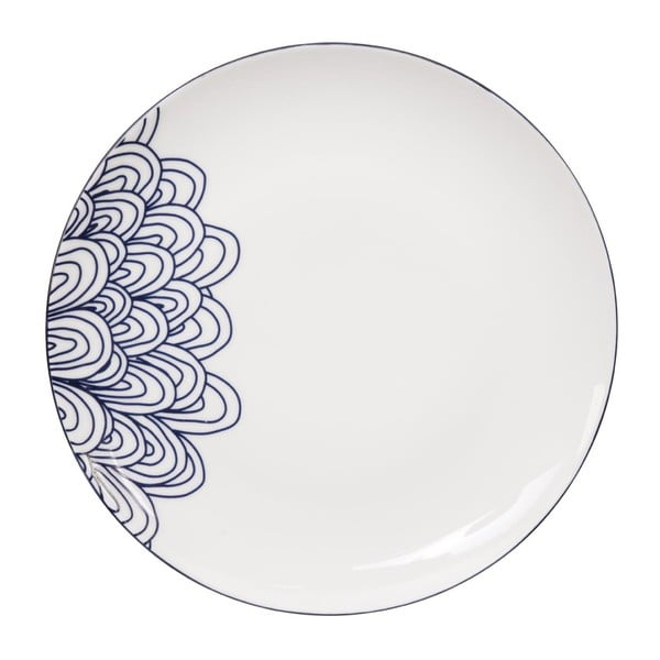 Porcelánový talíř Tokyo Design Studio Le Bleu De Nimes, ⌀ 27 cm