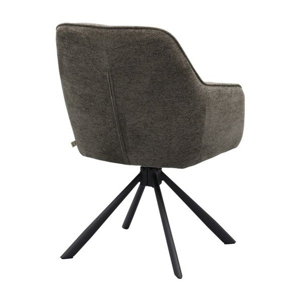 Tumehall polsterdatud söögitool käetugedega Avola - Unique Furniture-image-4