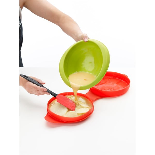 Punane silikoonist omlettivorm Hispaania - Lékué-image-2