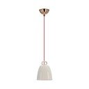 Valge rippvalgusti keraamilise varjuga Sewilla - Candellux Lighting