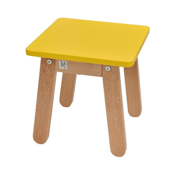 Žlutá dětská stolička BELLAMY Woody