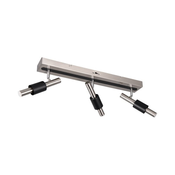 Must/hõbedane LED-kohtvalgusti 20,5x63 cm Ikaris - Trio Select