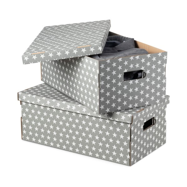 Paberist hoiukarbid 2 kaanega komplektis Stars - Compactor-image-3