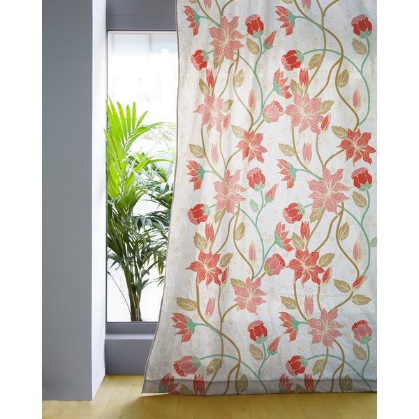 Punane kardin 140x270 cm Dara - Madre Selva-image-1