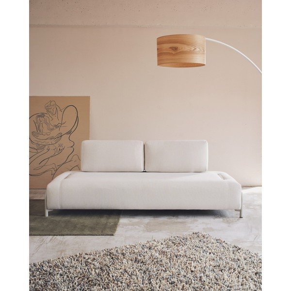 Beež šenillist mooduldiivan 232 cm Compo - Kave Home-image-1