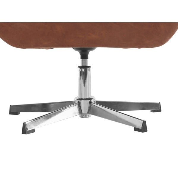 Pruun kunstnahast tugitool Naomi - Støraa-image-4