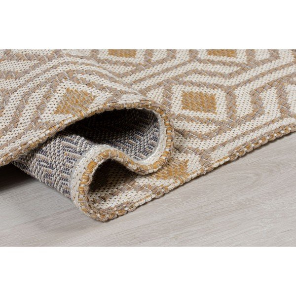 Beeži ja kollane puuvillane vaip , 192 x 290 cm Bombax - Flair Rugs-image-1