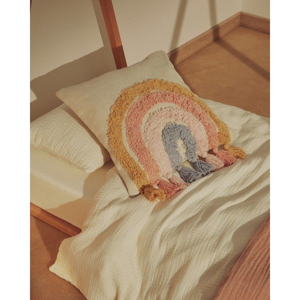 Puuvillane laste padjakate 45x45 cm Tadea - Kave Home-image-1