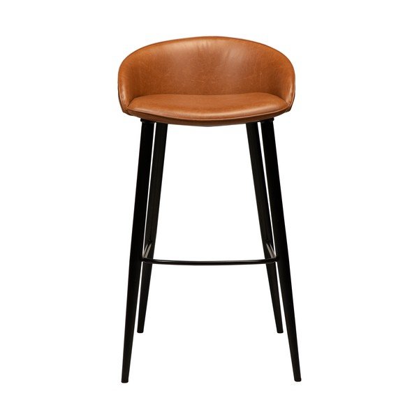 Pruunist kunstnahast baaritooli , kõrgus 91 cm Dual - DAN-FORM Denmark-image-1