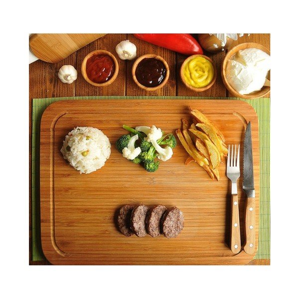 Bambusest lõikelaud Talau, 30 x 20 cm - Bambum-image-2