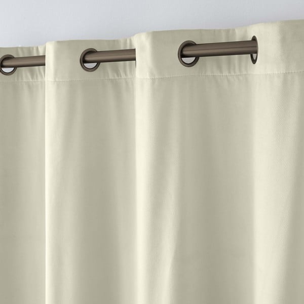 Kreem sametist termokardin 140x260 cm Polarchic - douceur d'intérieur-image-3