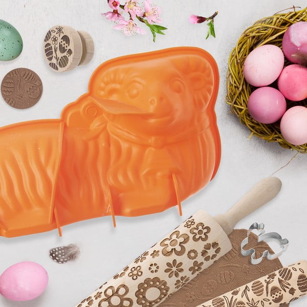 Silikoonist lambakujuline küpsetusvorm 17x31 cm – Orion-image-1