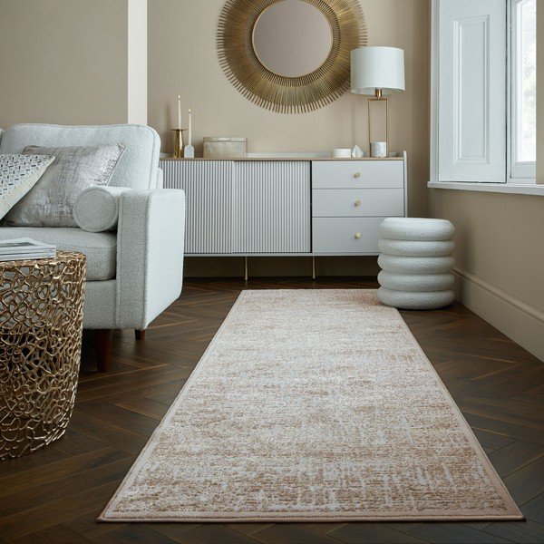 Beež koridorivaip 80x300 cm Trace - Flair Rugs-image-1