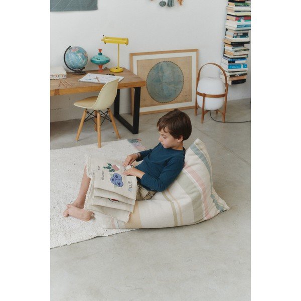 Kreem laste kott-tool Cleo Multi Stripe - Lorena Canals-image-2