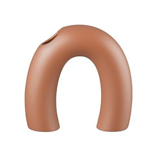 Terrakottapunane keraamiline vaas (kõrgus 12 cm) Kagetsu - Blomus