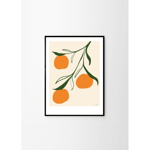 Plakat 30x40 cm Orange – Anna Mörner - The Plakat Club-image-2