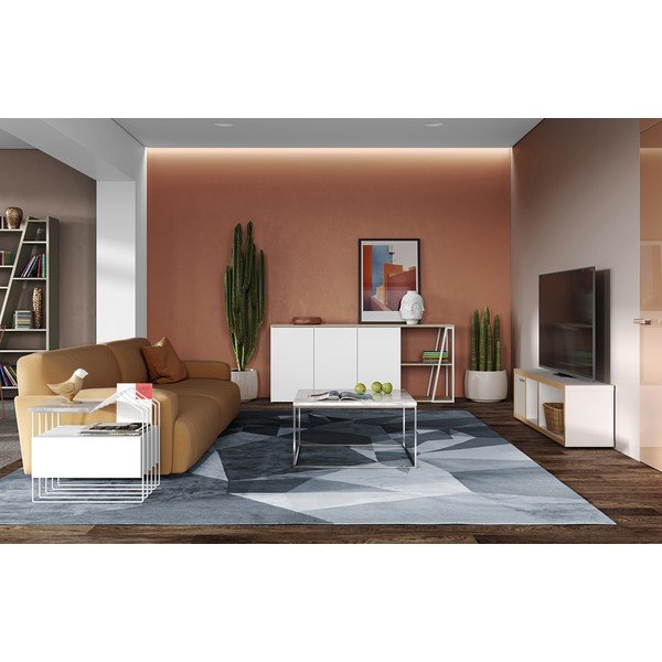 Marmorist kohvilaud 75x75 cm Gleam - TemaHome-image-1