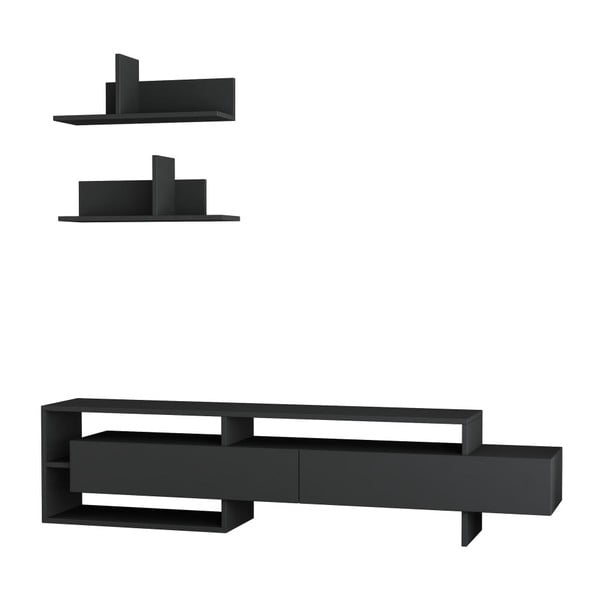 Antratsiitne TV-komplekt 180x42x32 cm Gara – Homitis