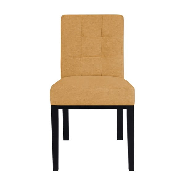 Žlutá židle Micadoni Home Fabio