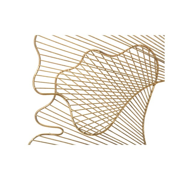 Metallist seinakaunistus 79x68 cm Leaf - Mauro Ferretti-image-3