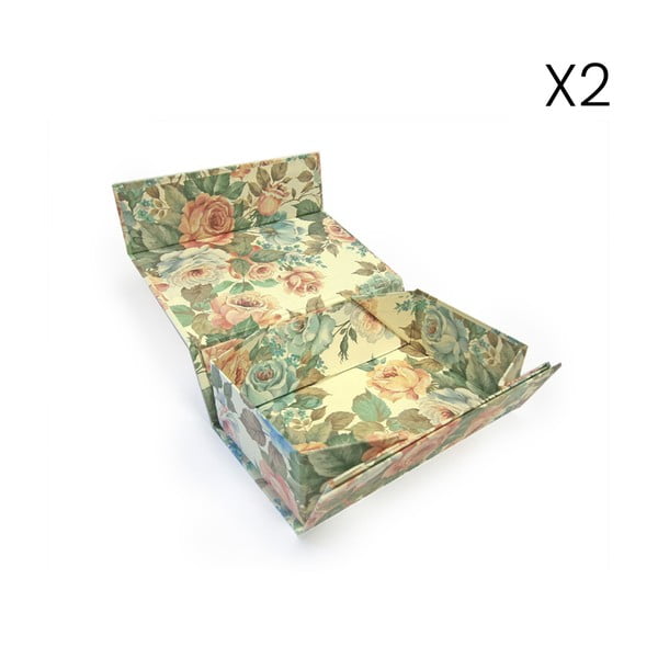 Kinkekarpide komplekt 2 tk 12x20 cm Lady Rose – Kartos-image-1