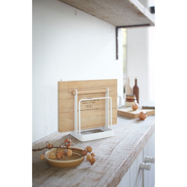 Valge lõikelaua statiiv Tosca - YAMAZAKI-image-1