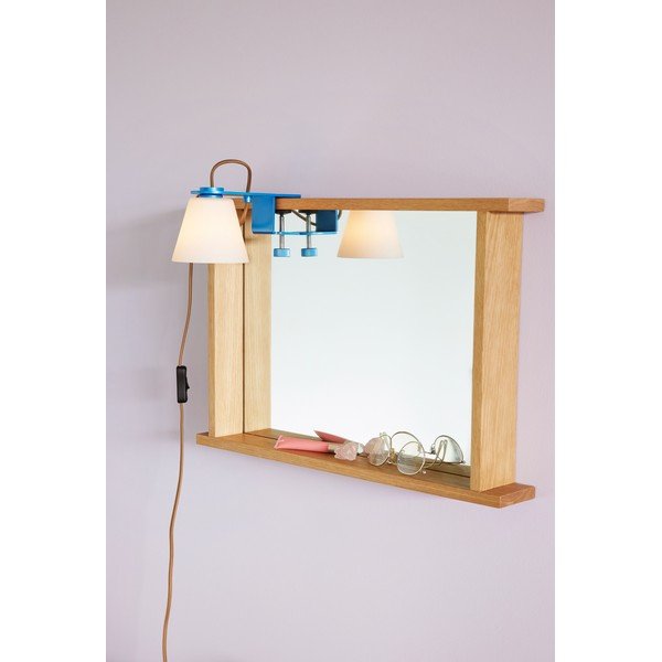 Sinine laualamp klaasist varjuga (kõrgus 23 cm) Lure - Hübsch-image-3