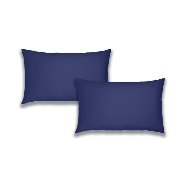 Perkal-puuvillased padjapüürid 2tk komplektis 50x75 cm Cotton Percale - Bianca