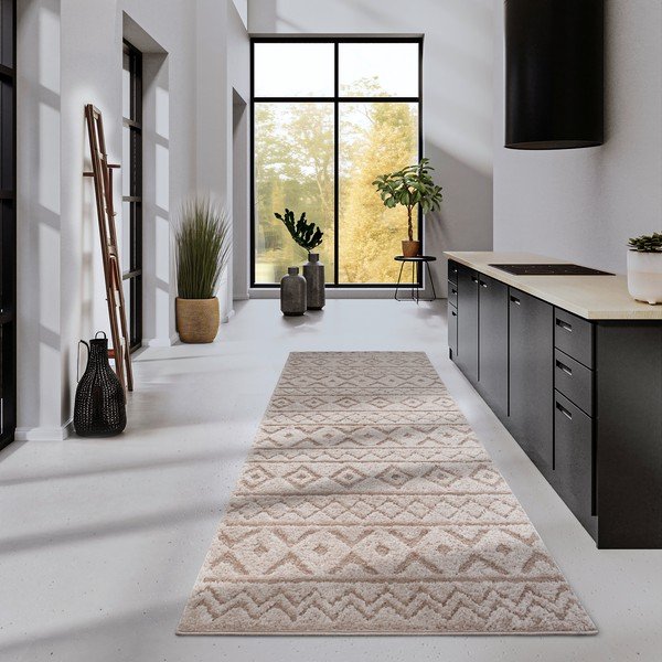 Beež vaip 80x240 cm Carpet Itinerance Beige - Elle Decoration-image-1