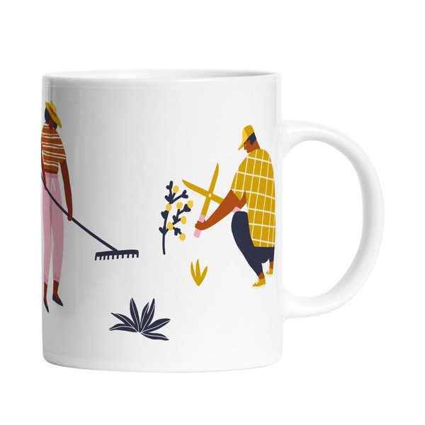 Valge keraamiline kruus, 330 ml Planting - Butter Kings-image-2