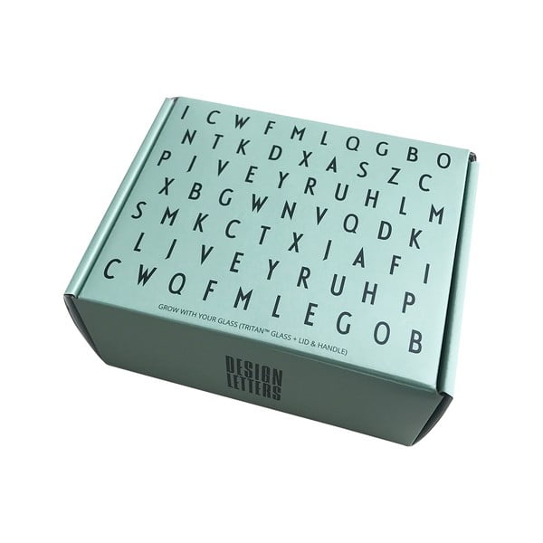 Green Kids Cup kasvab koos oma tassiga Grow with Your Cup - Design Letters-image-3