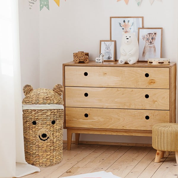 Vesihüatsindist laste mänguasjakorv ø 30x56 cm Bear - Compactor-image-1