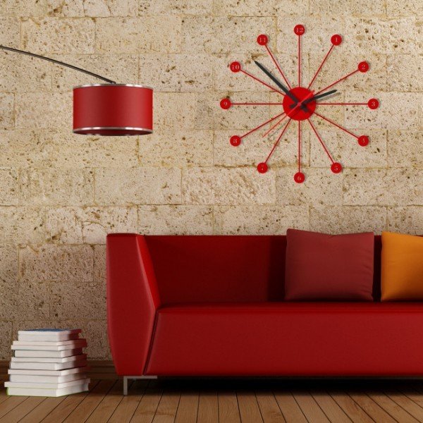 Nástěnné hodiny Red Imagine-image-1