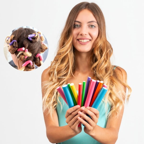 Sada 42 pěnových natáček na vlasy InnovaGoods