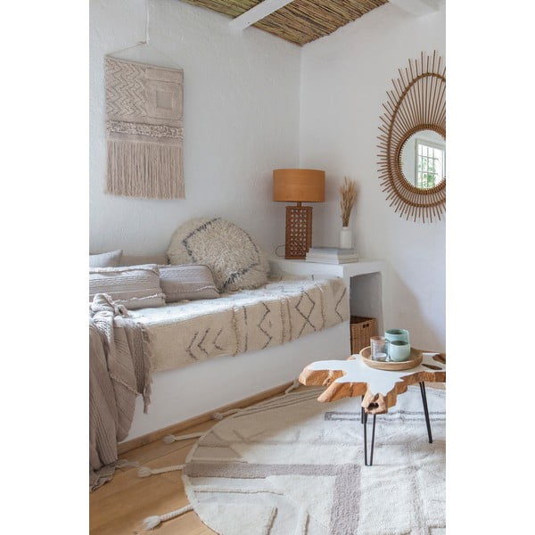 Kreem pestav käsitsi kootud villane vaip 80x140 cm Lakota Day - Lorena Canals-image-4