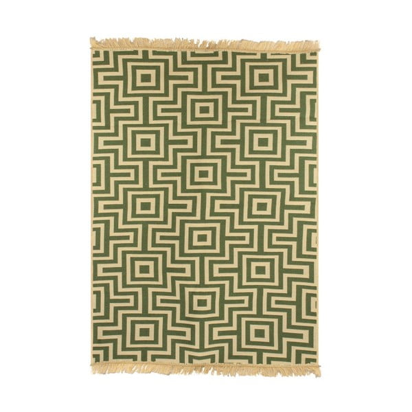 Béžovozelený koberec Ya Rugs Kenar, 60 x 90 cm