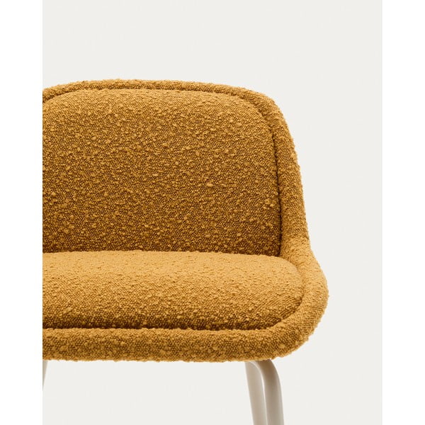 Sinepivärvi baaritool (istme kõrgus 65 cm) Aimin - Kave Home-image-3